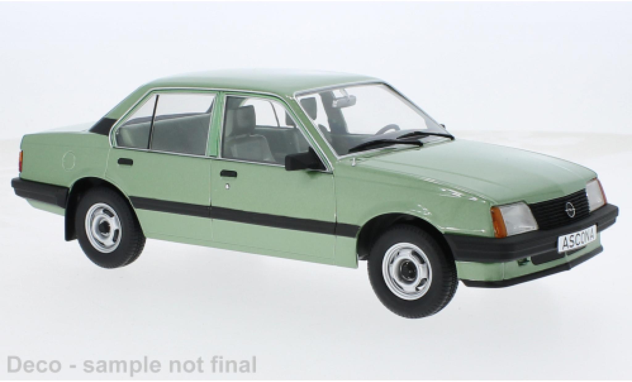 Opel Ascona 1/18 MCG C metallic groen 1981 1:18 modelauto