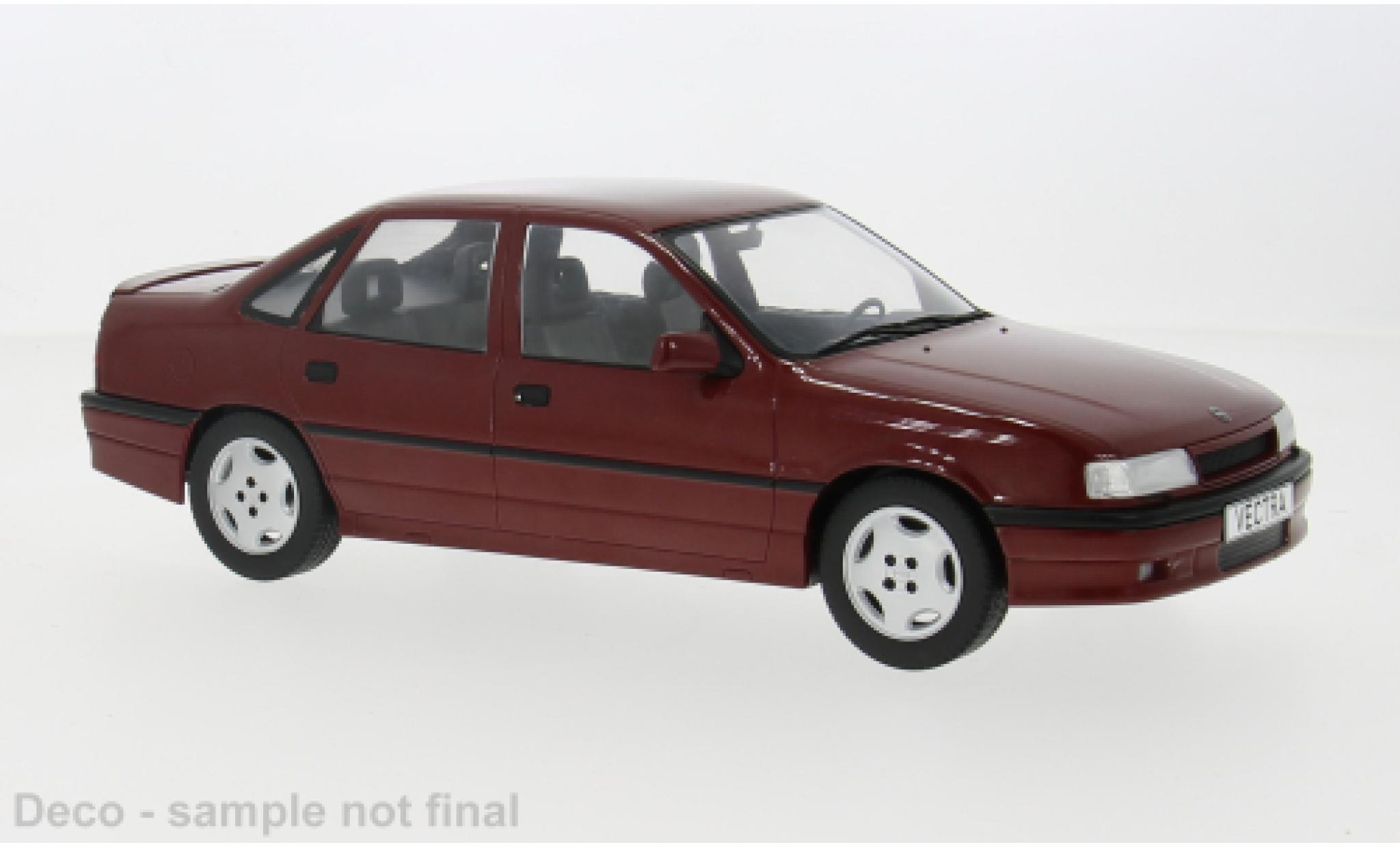 Opel Vectra 1/18 MCG A 2000 metallic rood 1988 1:18 modelauto
