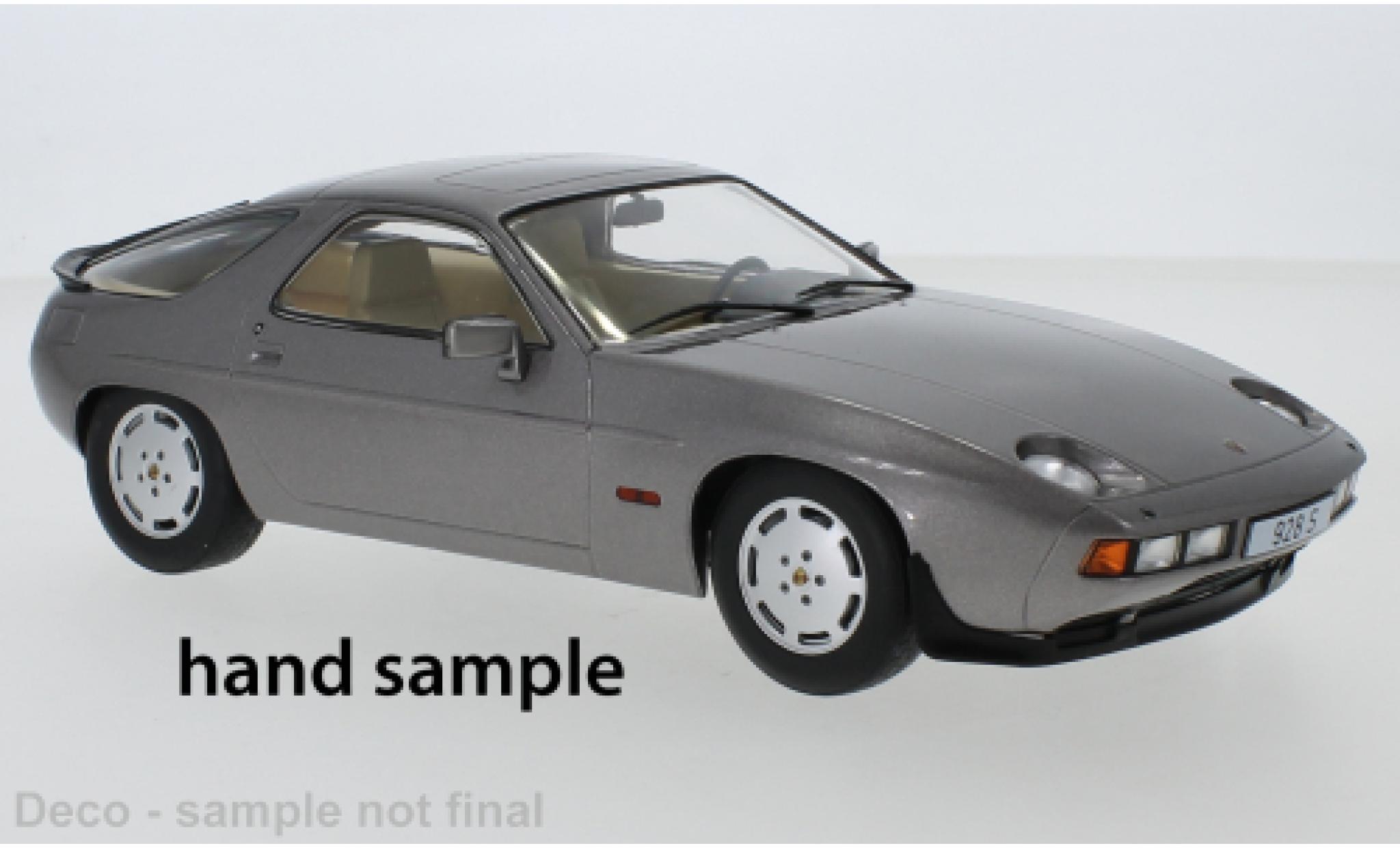 Porsche 928 1/18 MCG S metallic grijs 1980 modelauto