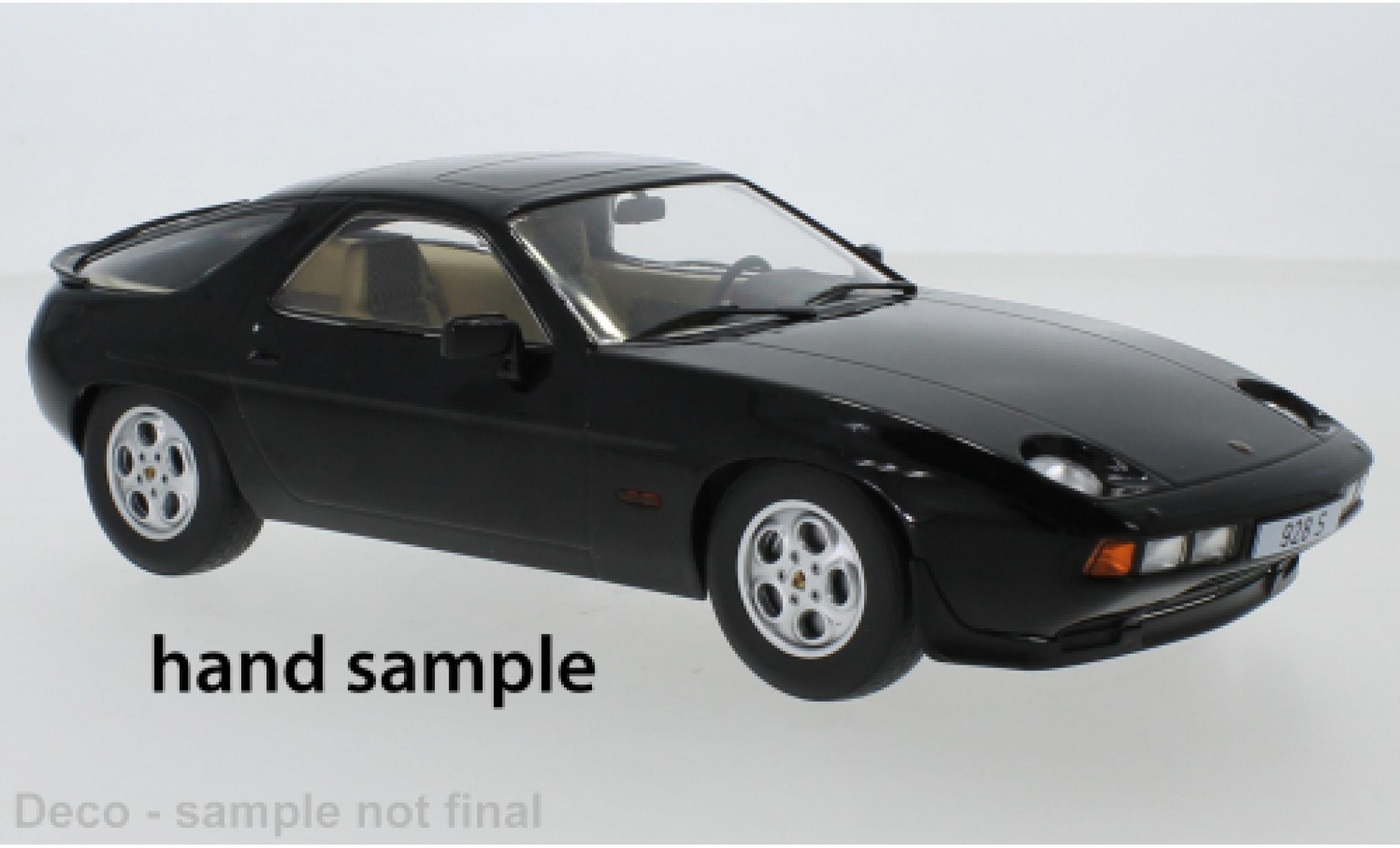 Porsche 928 1/18 MCG S zwart 1980 modelauto