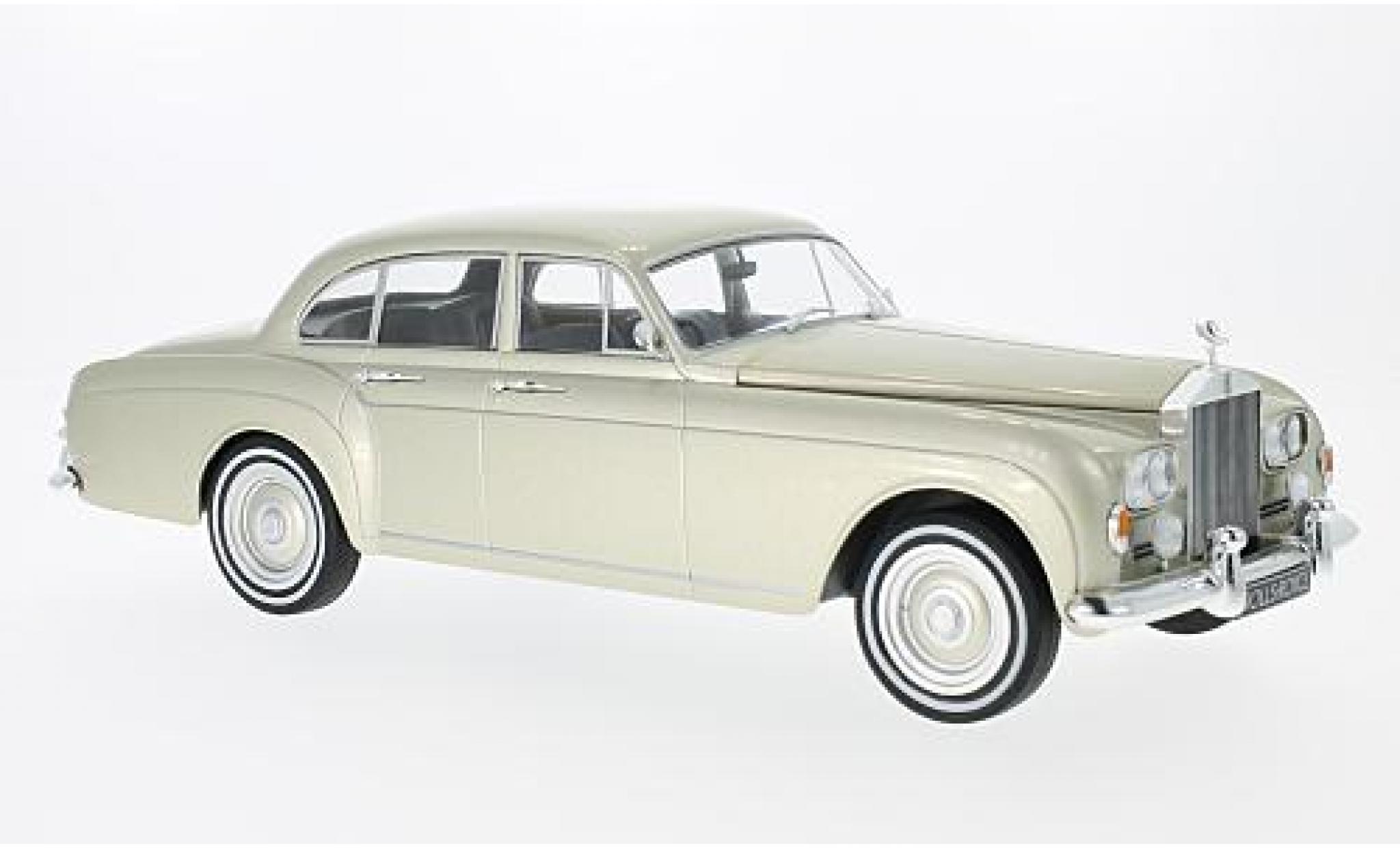 Rolls Royce Silver Cloud 1/18 MCG III Flying Spur H.J.Mulliner metallic beige RHD 1965 modelauto