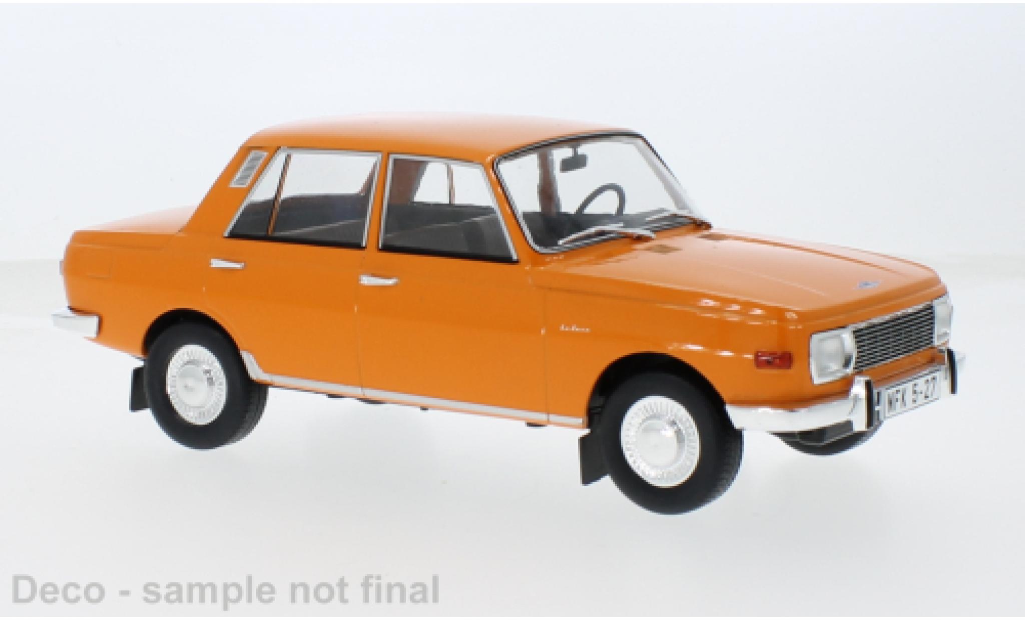 Wartburg 353 1/18 MCG oranje 1967 1:18 modelauto