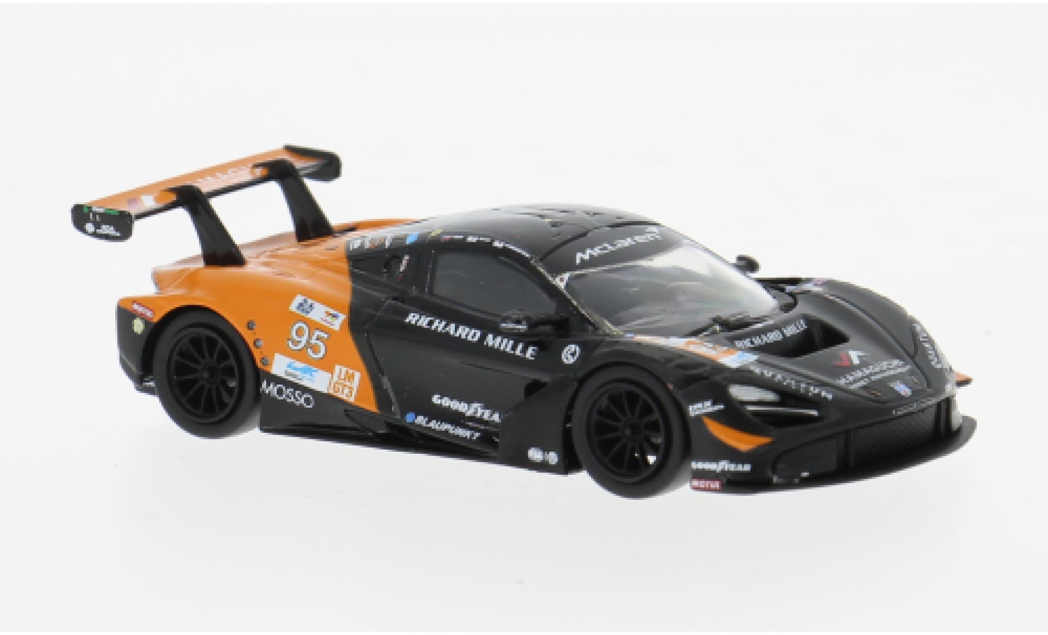 McLaren 720 1/64 Spark S GT3 EVO 24h Le Mans 2024 K.Sato/H.Hamaguchi 1:64 modelauto