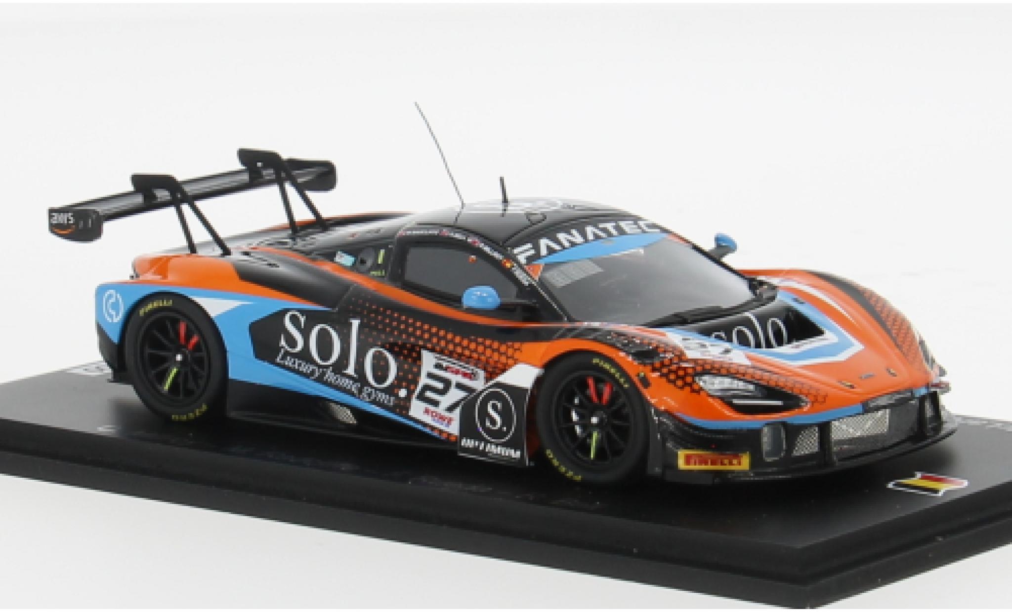 McLaren 720 1/43 Spark S GT3 EVO #27 1:43 modelauto