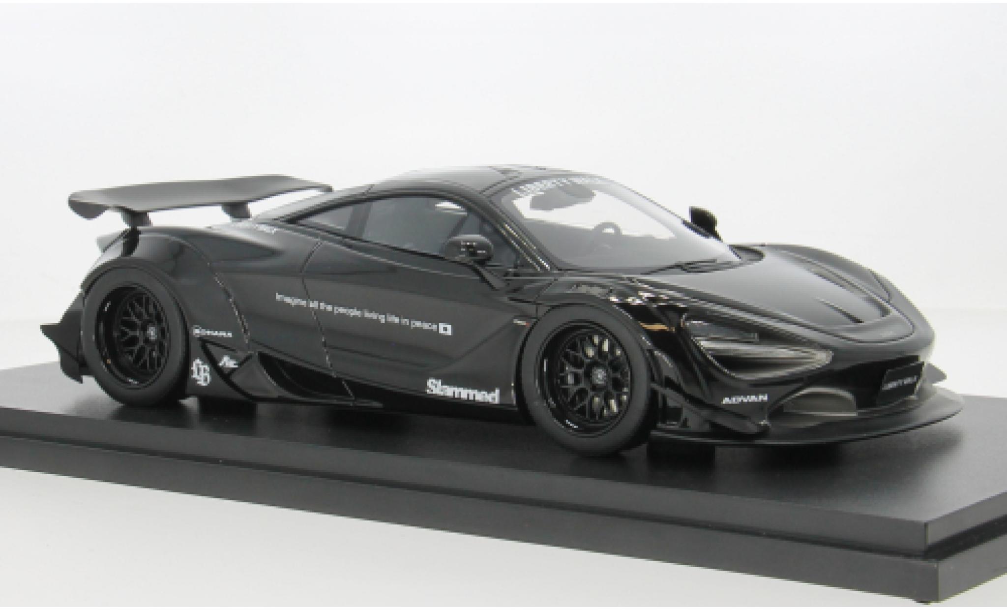 McLaren 720 1/18 Top Speed S LB Works zwart 2024 1:18 modelauto