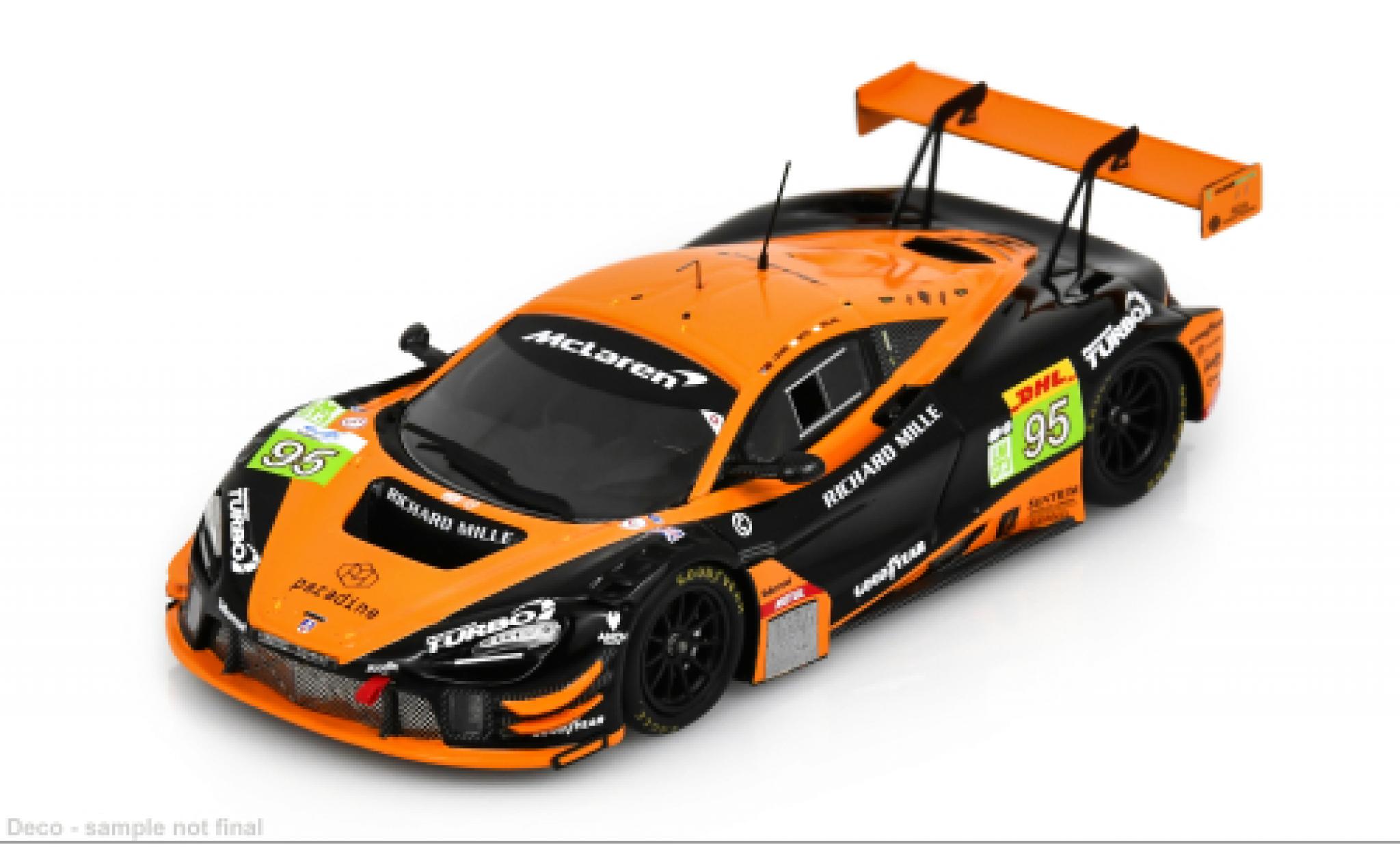 McLaren 720 1/43 Spark S LMGT3 Evo Le Mans 24h Le Mans 2025 United Autosports #59 J.Cottingham/G.Saucy 1:43 modelauto