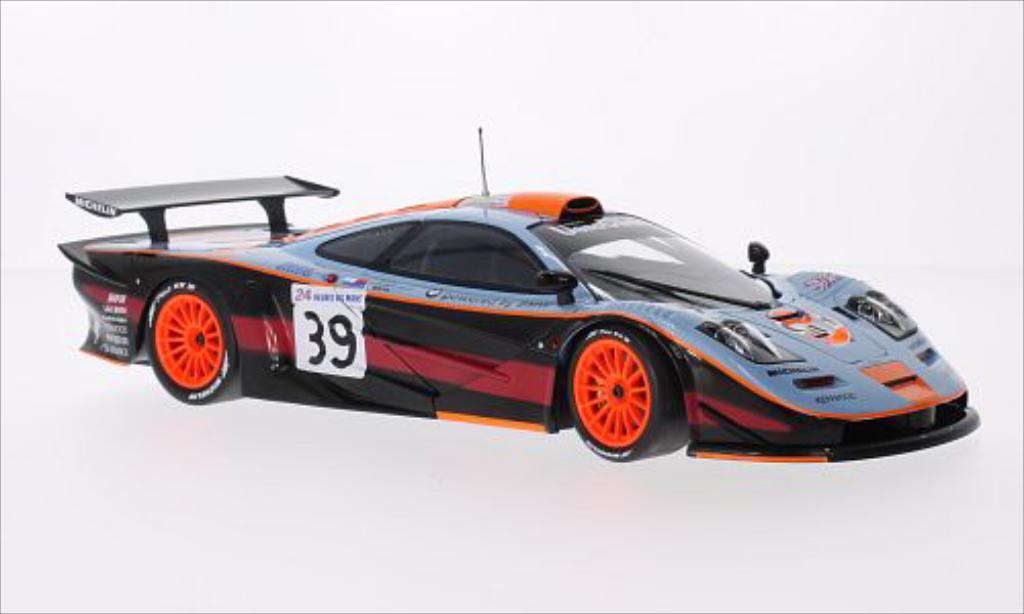 McLaren F1 1/18 Minichamps GTR No.39 Team Davidoff Gulf 24h Le Mans 1997 /A.Gilbert modelauto