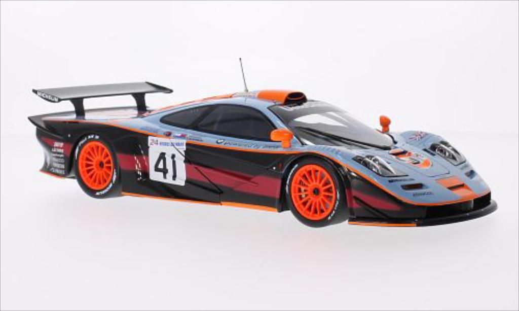 McLaren F1 1/18 Minichamps GTR No.41 Team Davidoff Gulf 24h Le Mans 1997 modelauto