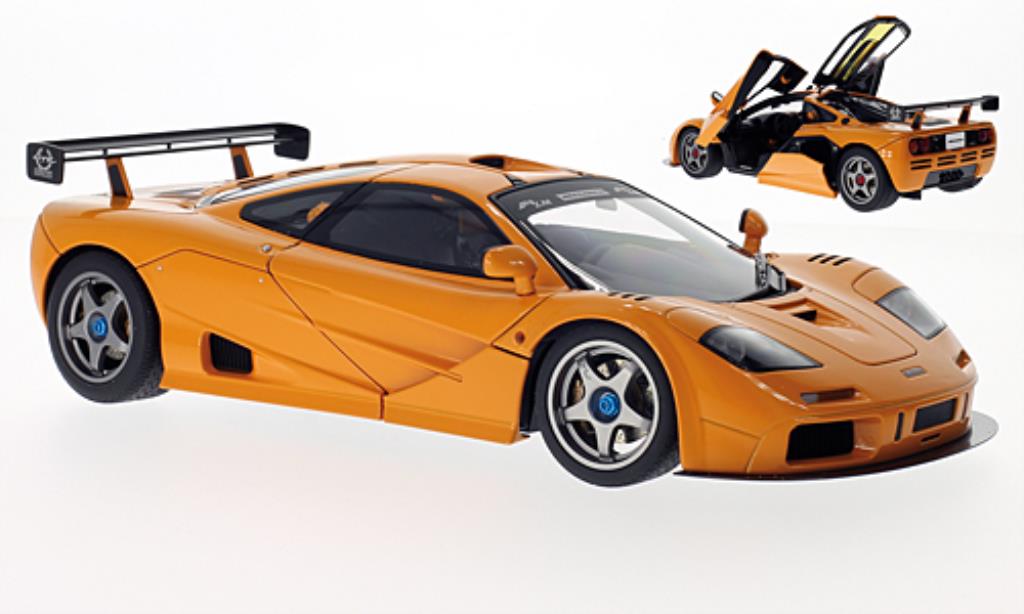 McLaren F1 1/18 Autoart LM Edition oranje 1995 modelauto
