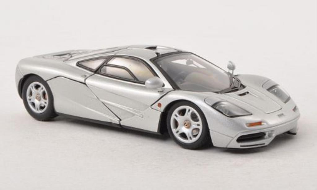 McLaren F1 1/43 Autoart grijs 1994 modelauto