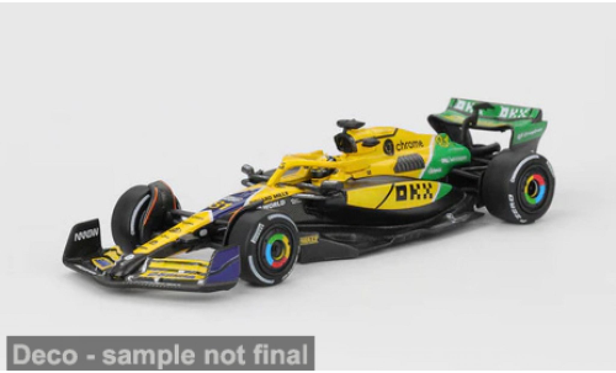McLaren F1 1/64 Mini GT MCL38 Formel 1 GP Monaco 2024 Team #81 O.Piastri 1:64 modelauto