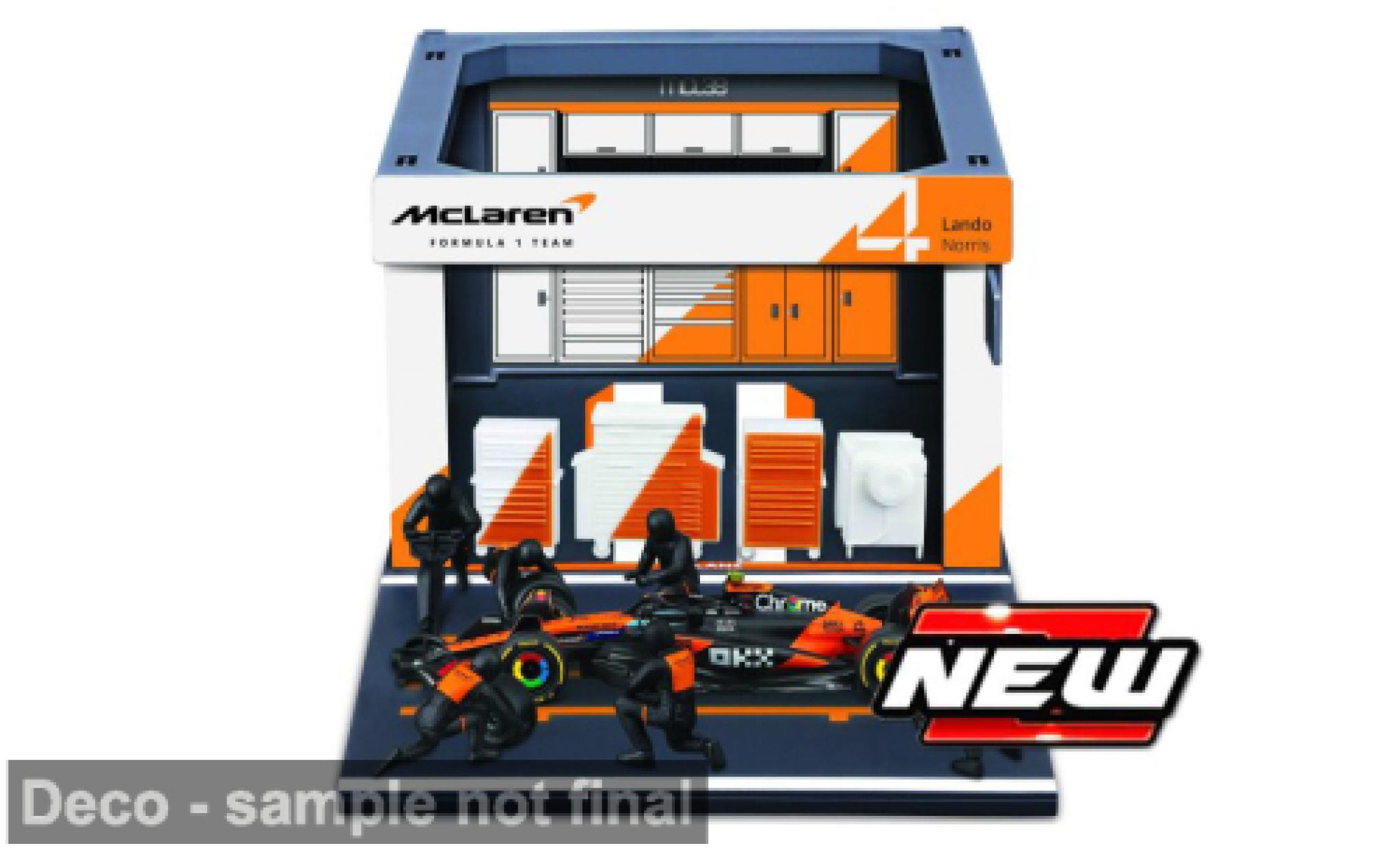 McLaren F1 1/43 Burago MCL39 Formel 1 2025 Team #4 L.Norris 1:43 Bburago modelauto