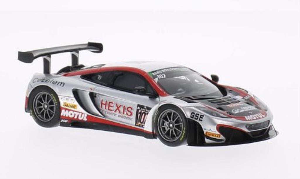 McLaren MP4-12C 1/43 Minichamps GT3 No.107 Hexis Racing 24h Spa 2013 /Ledogar modelauto