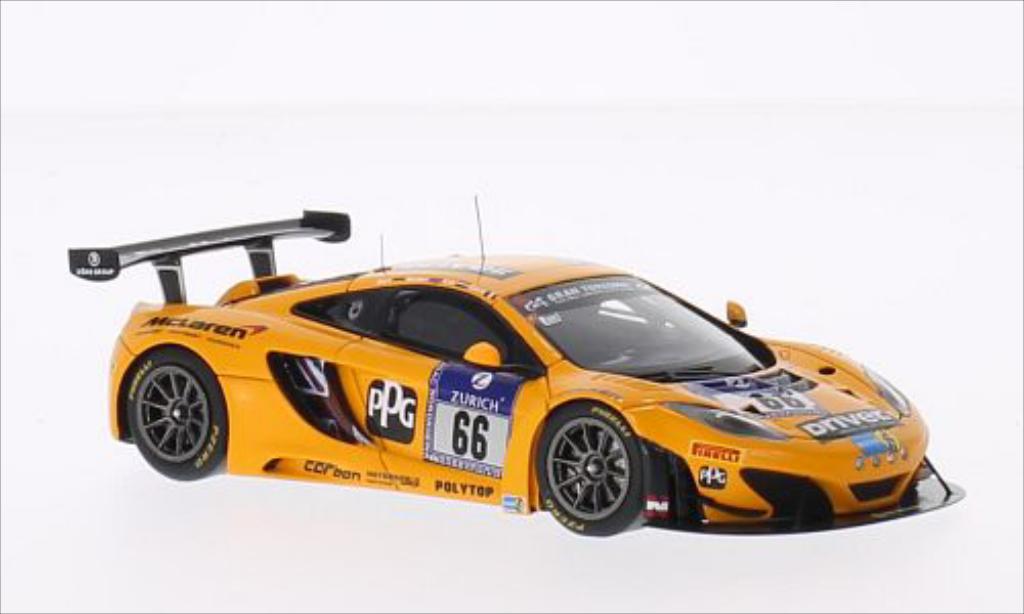 McLaren MP4-12C 1/43 Spark GT3 No.66 Dorr Motorsport 24h Nurburgring 2014 /S.Bert modelauto