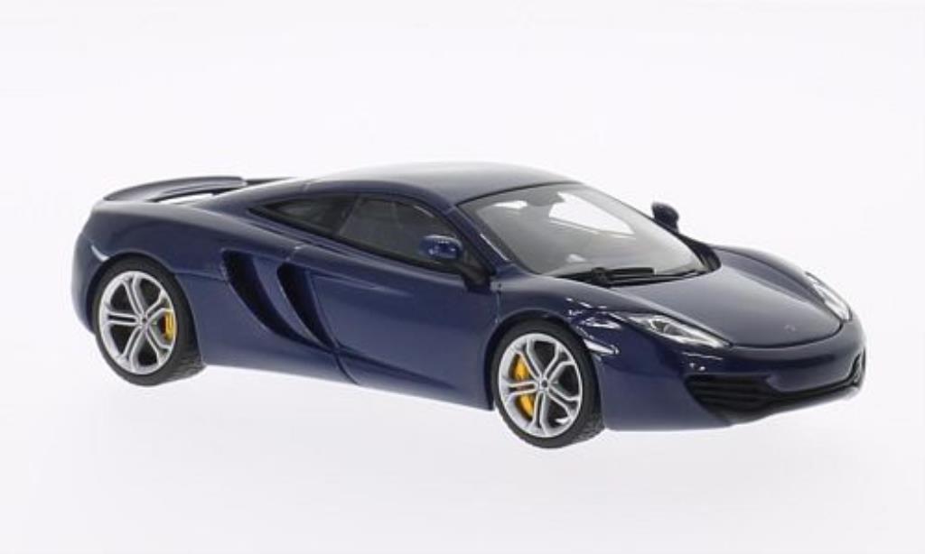 McLaren MP4-12C 1/43 Autoart blauw 2011 modelauto