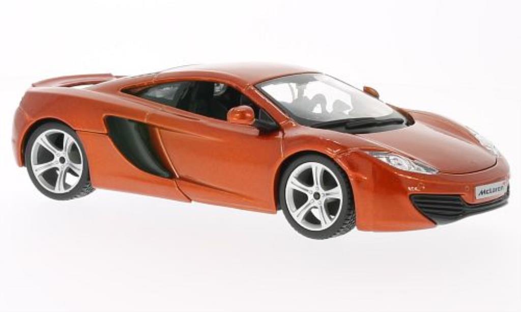 McLaren MP4-12C 1/24 Burago met-kupfer modelauto