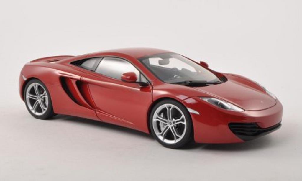 McLaren MP4-12C 1/18 Autoart rood 2011 modelauto