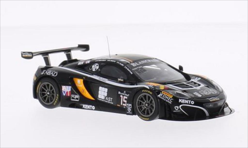 McLaren MP4-12C 1/43 Spark No.15 Boutsen Ginion 24h Spa 2014 modelauto