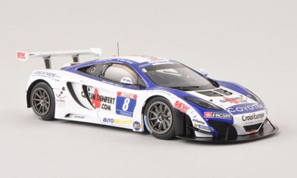 McLaren MP4-12C 1/43 Spark No.8 FFSA GT Tour 2013 /L.Pasquali modelauto