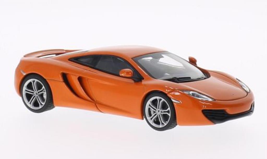 McLaren MP4-12C 1/43 Autoart oranje 2011 modelauto