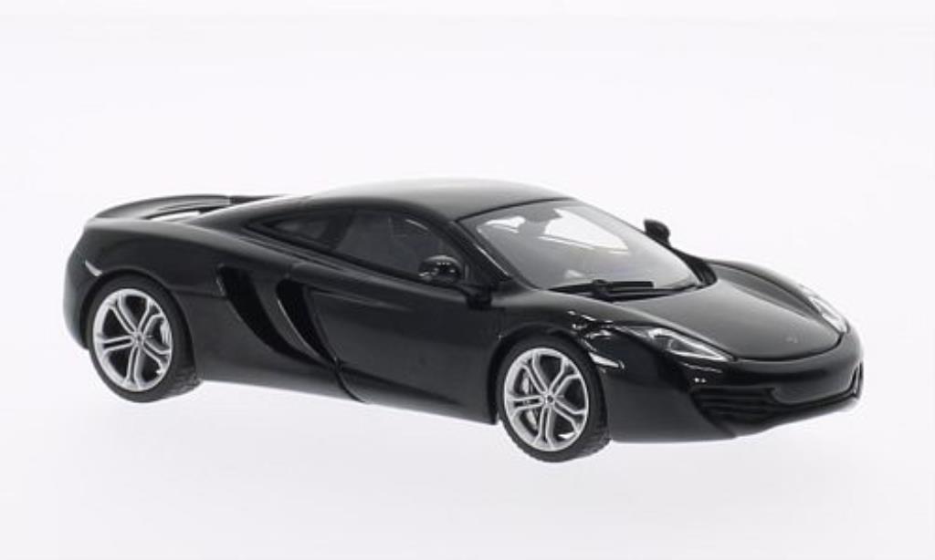 McLaren MP4-12C 1/43 Autoart zwart 2011 modelauto
