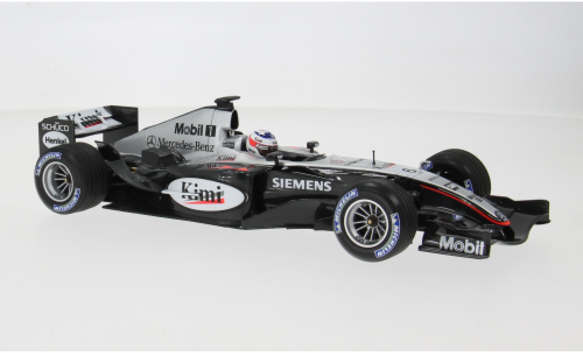 Mercedes CLA 1/18 Minichamps McLaren MP4/19 Formel 1 2004 West McLaren #6 K.R&auml;ikk&ouml;nen 1:18 modelauto