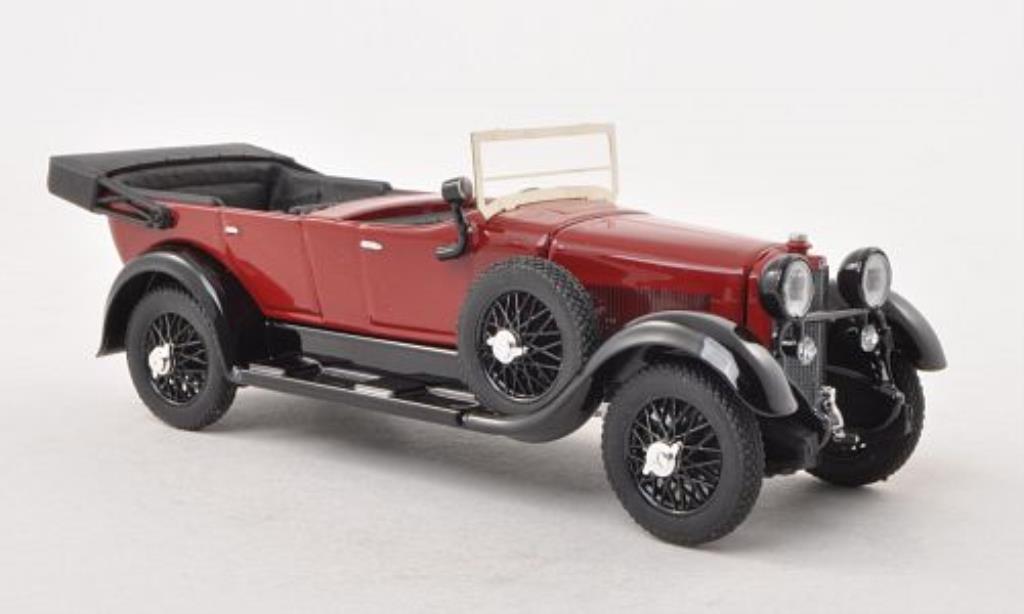 Mercedes nov-40 1/43 Rio rood/zwart offenes Verdeck 1924 modelauto