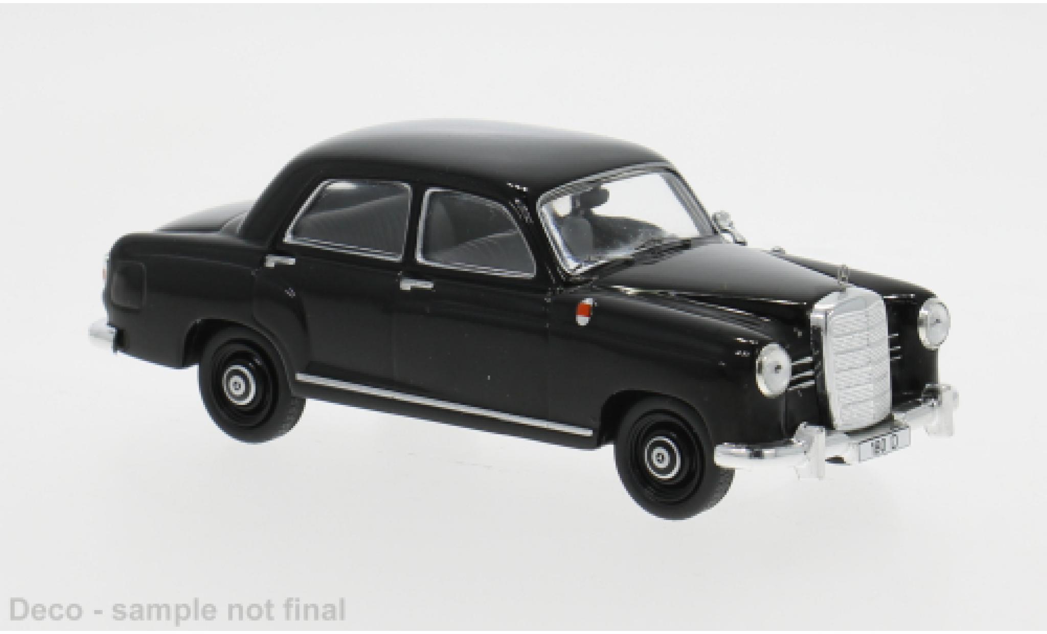 Mercedes 180 1/43 IXO D (W120) zwart 1954 1:43 modelauto