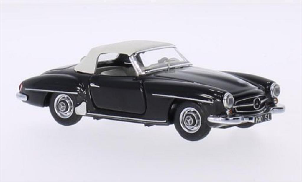 Mercedes 190 SL 1/43 Rio SL (W121 BII) zwart 1959 modelauto