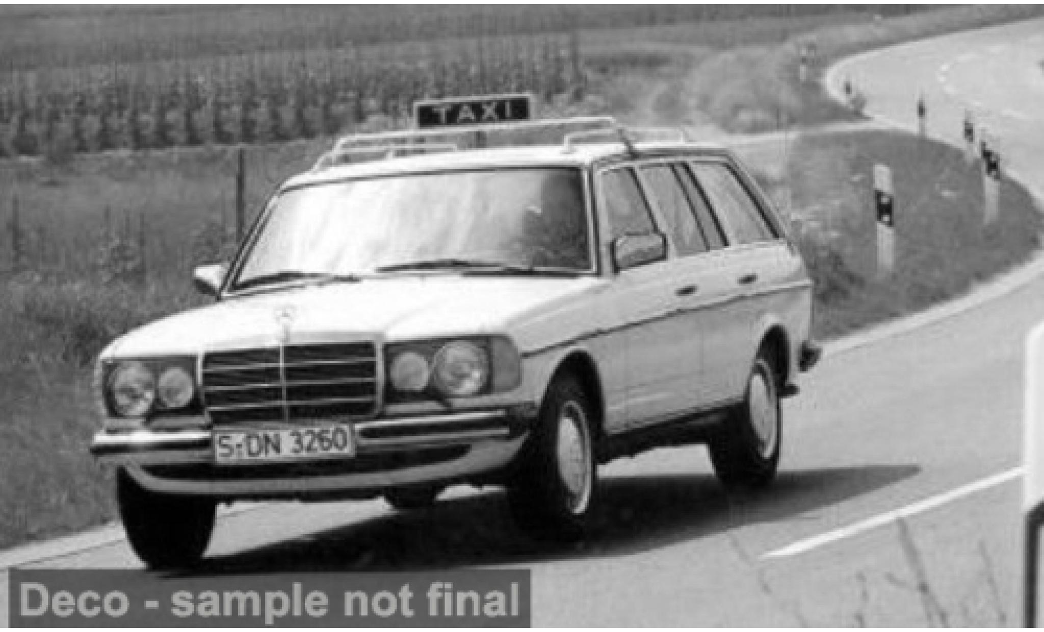 Mercedes 200 1/43 IXO T (S123) 1979 Taxi (D) 1:43 modelauto