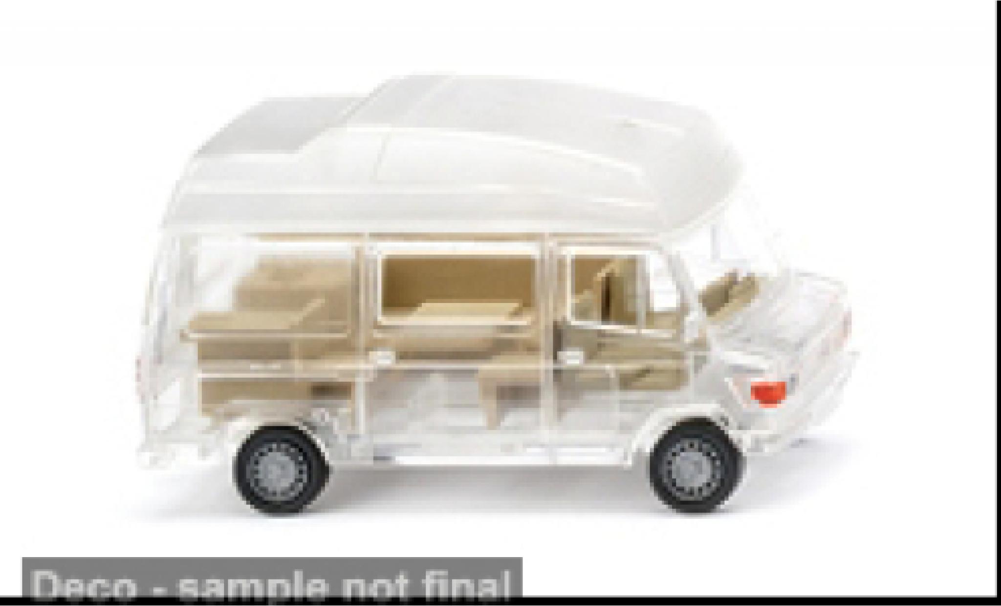 Mercedes 207 1/87 Wiking D transparent 1982 1:87 modelauto