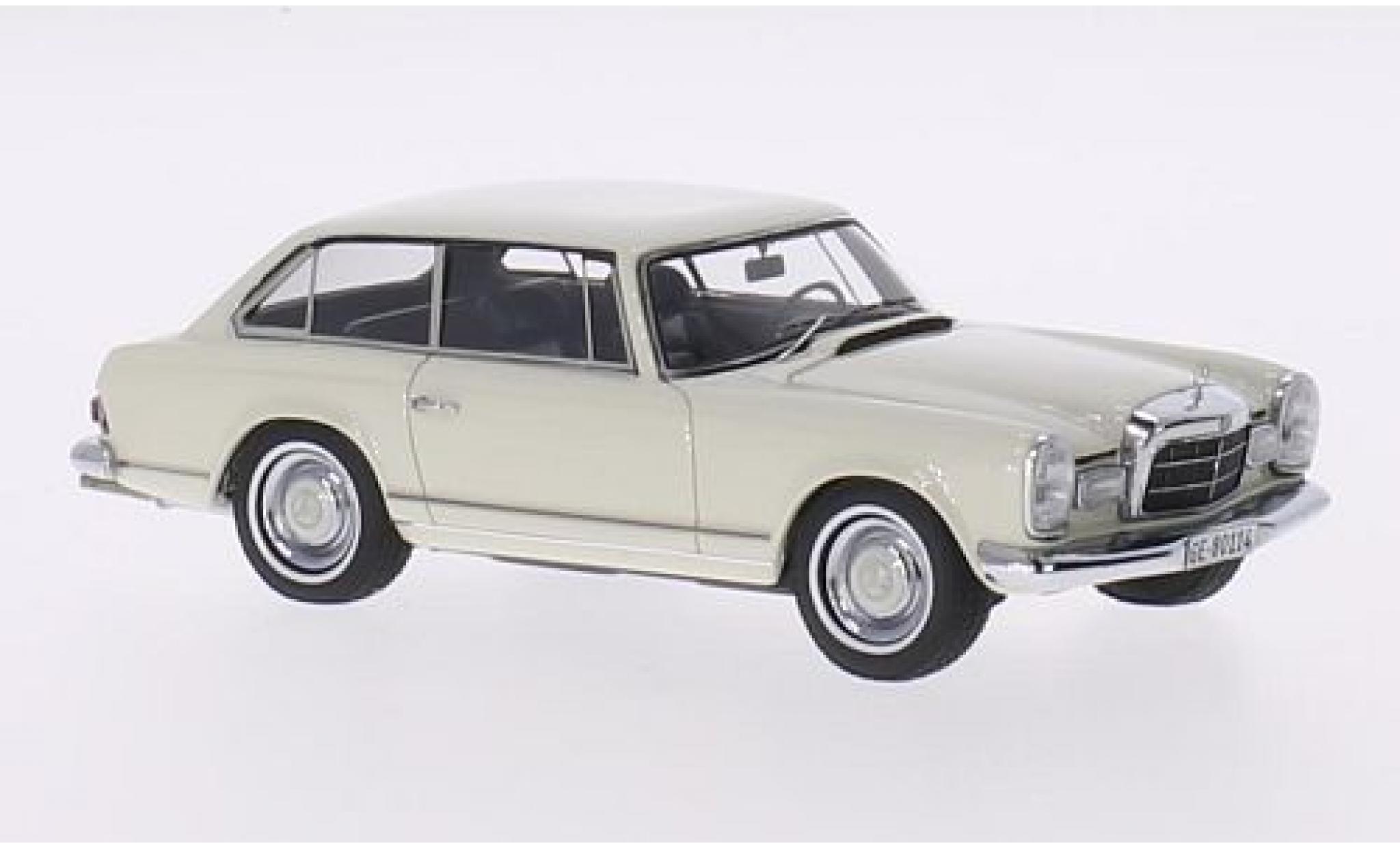 Mercedes 230 1/43 Matrix SLX Frua wit 1:43 modelauto