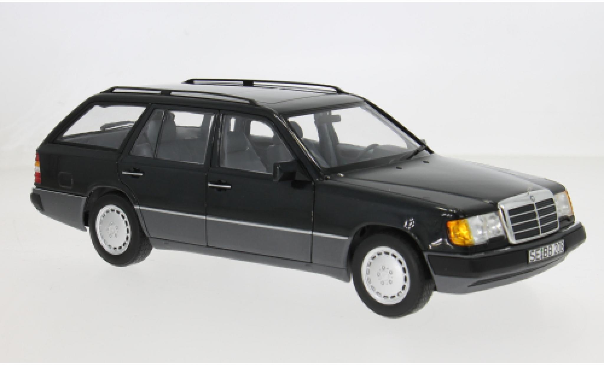 Mercedes 300 1/18 Norev D T-Modell zwart 1990 1:18 modelauto