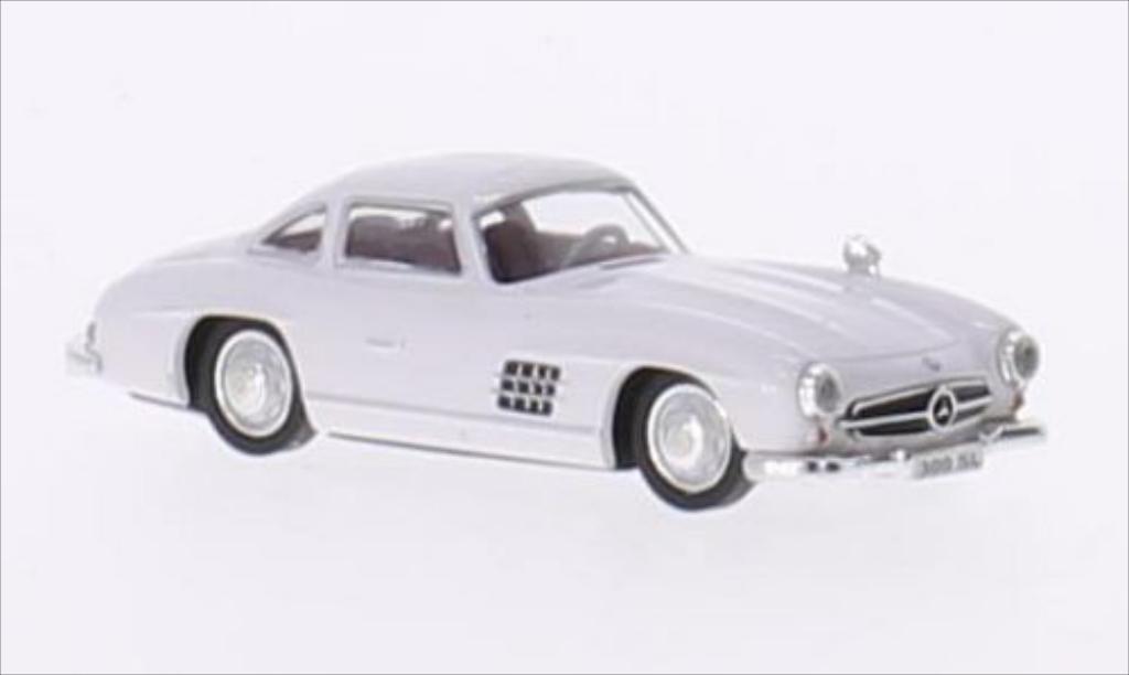 Mercedes 300 SL 1/87 Ricko SL (W198) wit 1954 modelauto