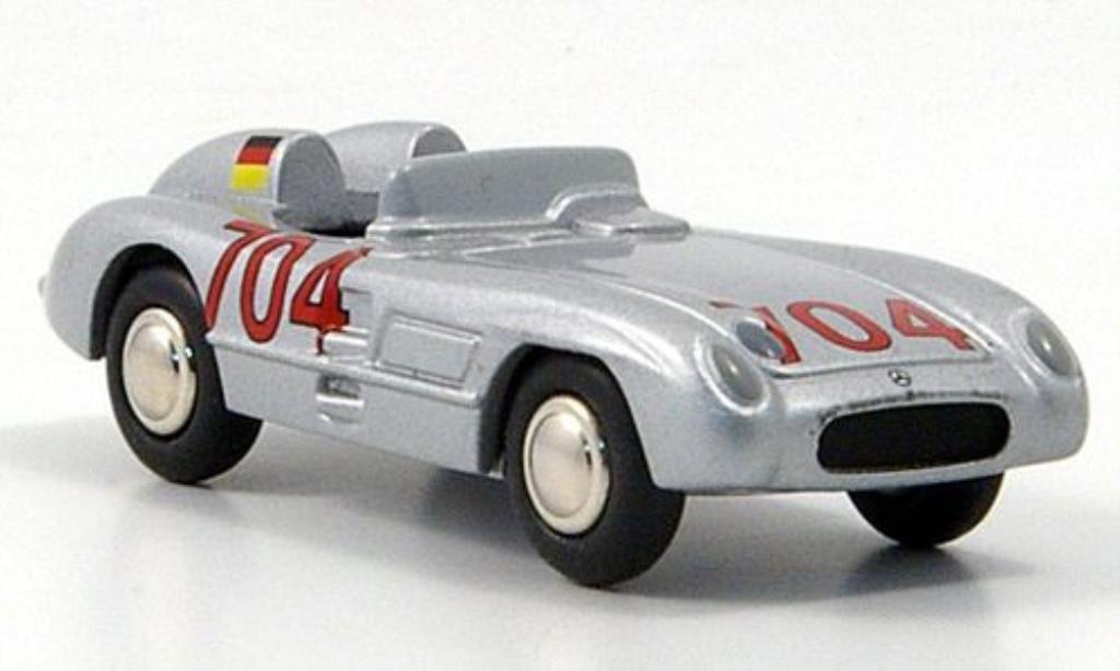 Mercedes 300 SLR 1/87 Bub SLR No.704 Hans Herrmann Mille-Miglia 1955 modelauto