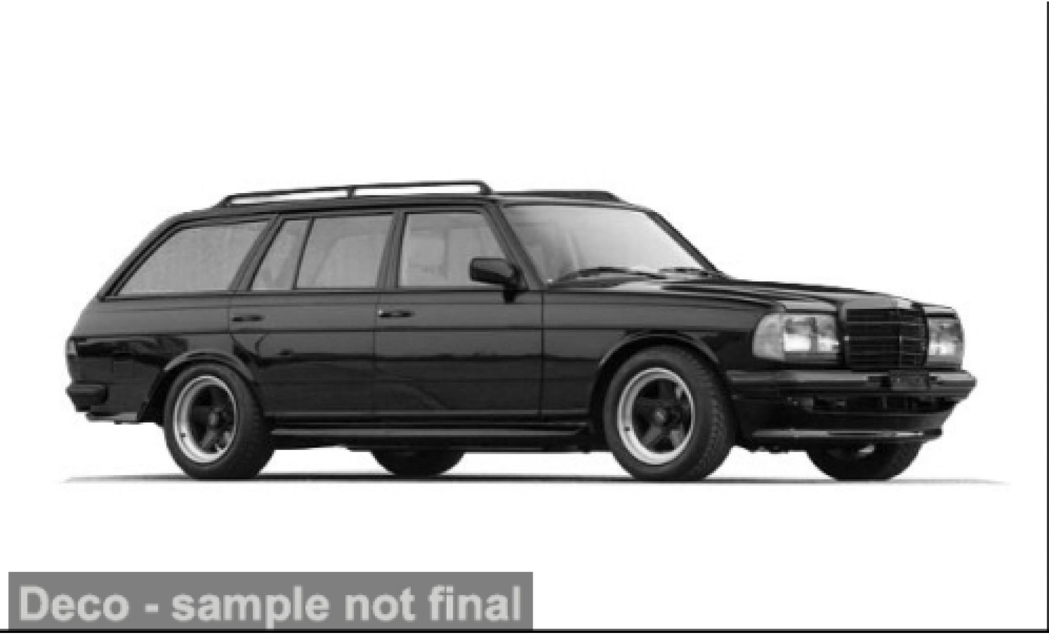 Mercedes 500 1/43 IXO TE V8 AMG (S123) zwart 1979 1:43 modelauto