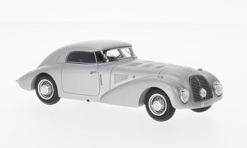 Mercedes 540 K 1/43 Spark K Stromlinienwagen grijs 1938 modelauto