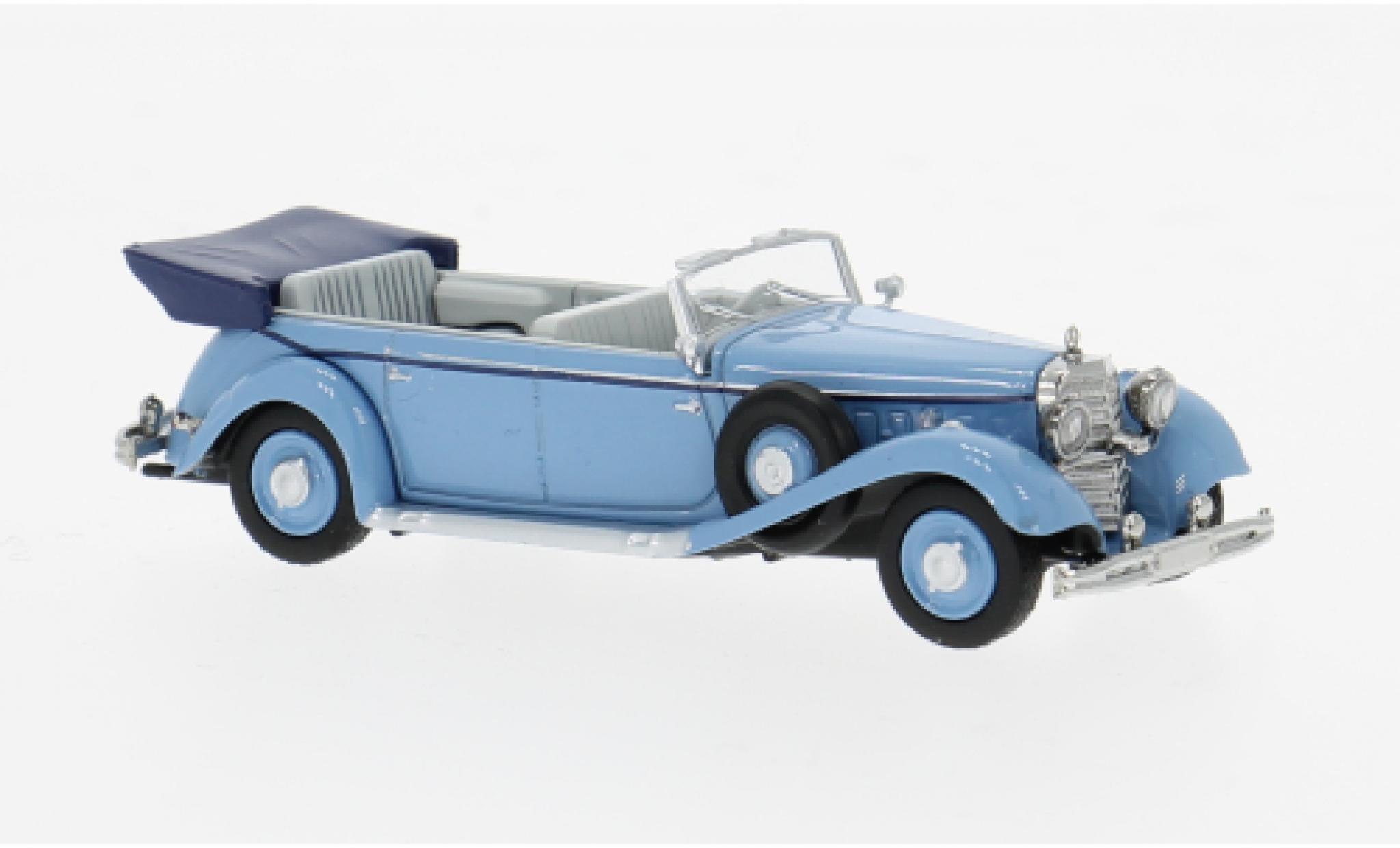 Mercedes 770 1/87 Brekina K blauw 1938 1:87 modelauto