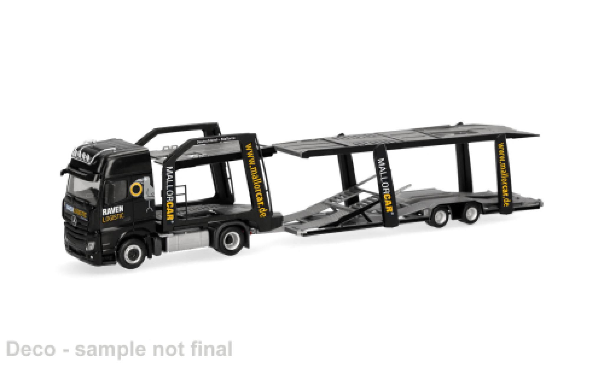 Mercedes Actros 1/87 Herpa 18 L Raven Logistic 1:87 modelauto