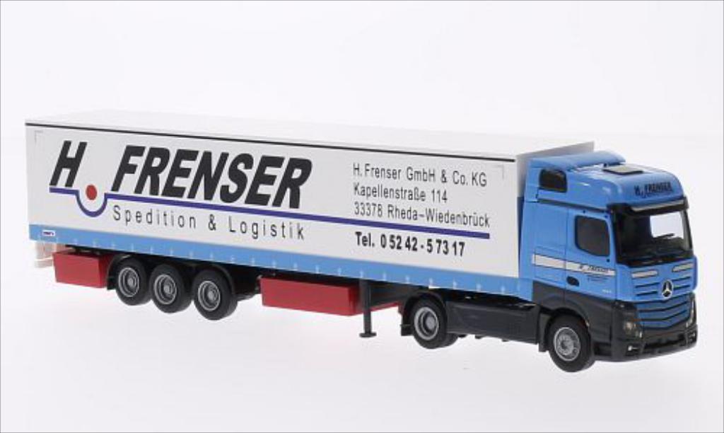 Mercedes Actros 1/87 AWM 2 Big./Aerop. G-KSZ Frenser modelauto