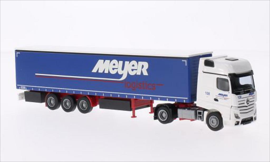 Mercedes Actros 1/87 AWM 2 Giga./Aerop. G-KSZ Meyer modelauto