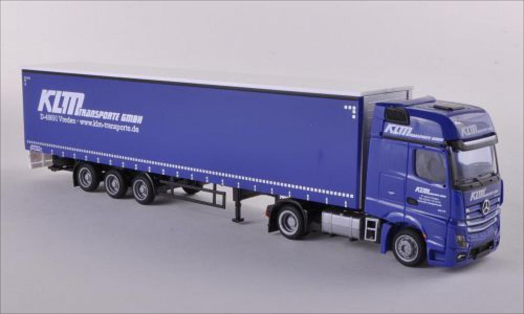 Mercedes Actros 1/87 AWM 2 Giga./Aerop. K L M Mega-G-KSZ modelauto