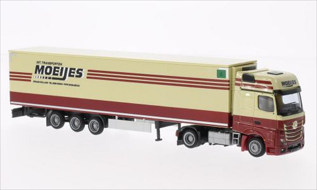 Mercedes Actros 1/87 AWM 2 Gigaliner Moeijes (NL) Mega-Kuhl-KSZ modelauto
