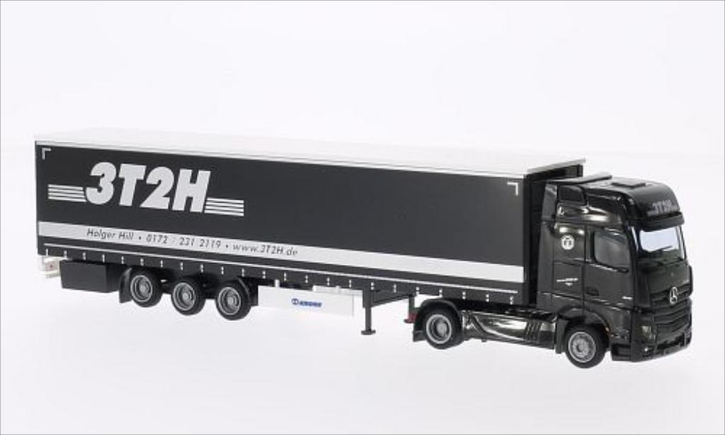 Mercedes Actros 1/87 AWM 2 Gigaspace 3T2H Mega-Gardinenplanen-SZ modelauto