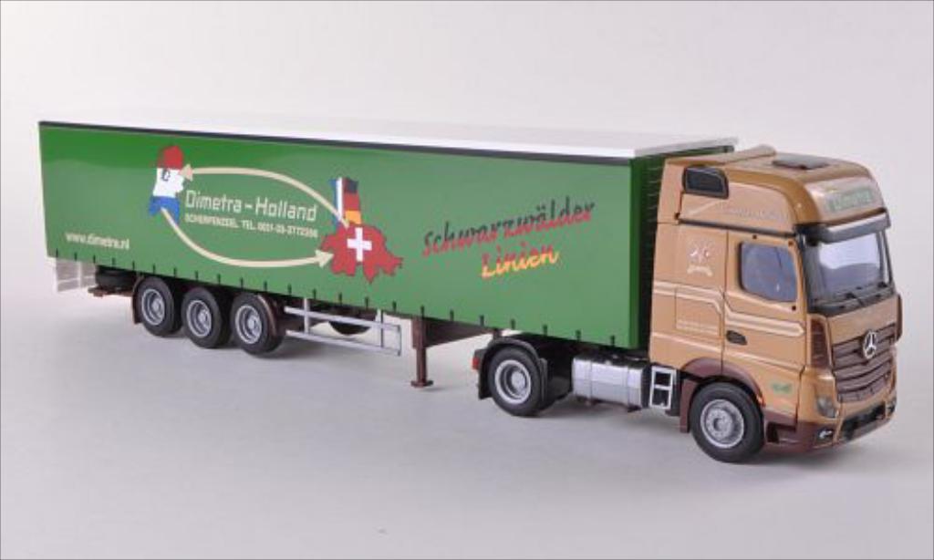 Mercedes Actros 1/87 AWM 2 Gigaspace Dimetra - Holland Gardinenplanen-SZ modelauto