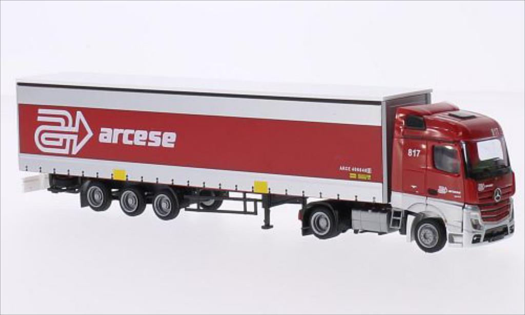 Mercedes Actros 1/87 AWM 2 Stream. Aerop. Arcese modelauto