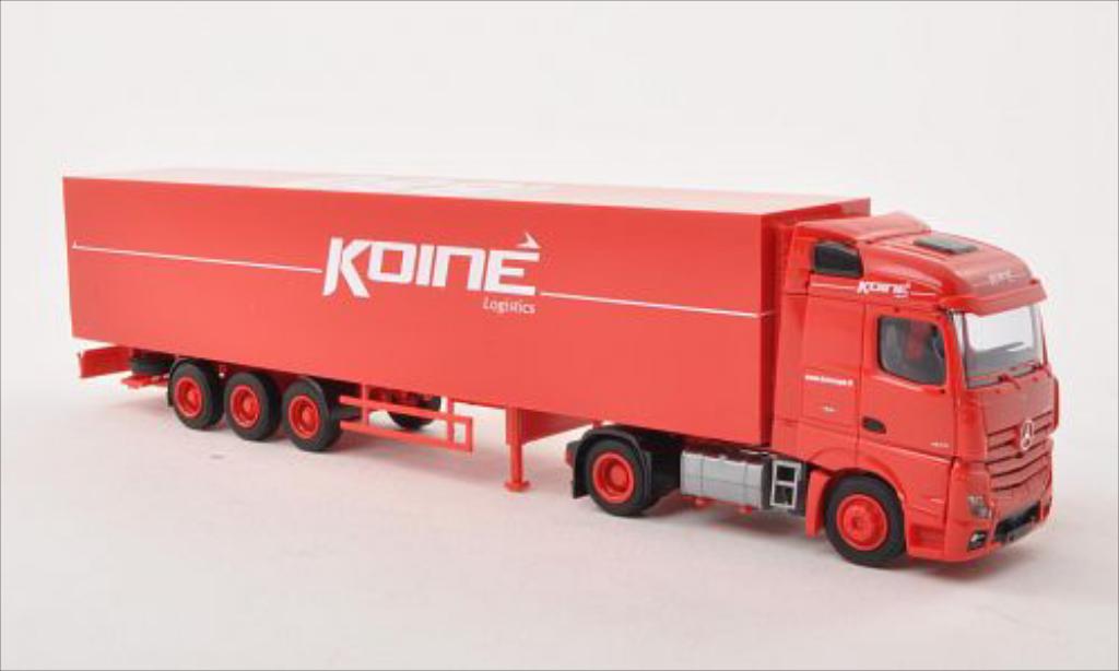 Mercedes Actros 1/87 AWM 2 Streamspace./Aerop. Koine Kuhl-KSZ modelauto