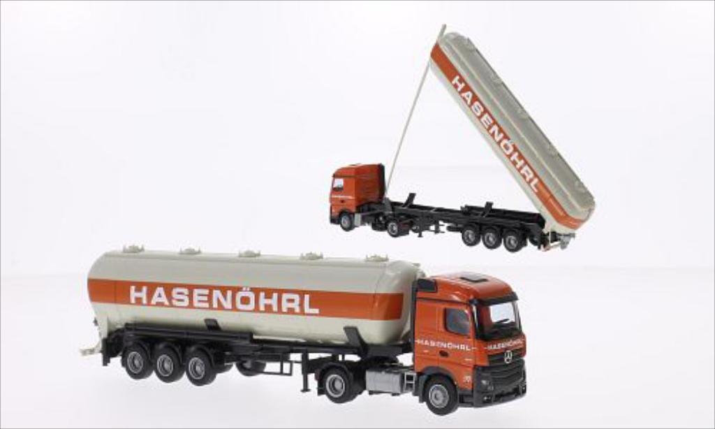 Mercedes Actros 1/87 AWM 2 Streamspace Hasenohrl modelauto