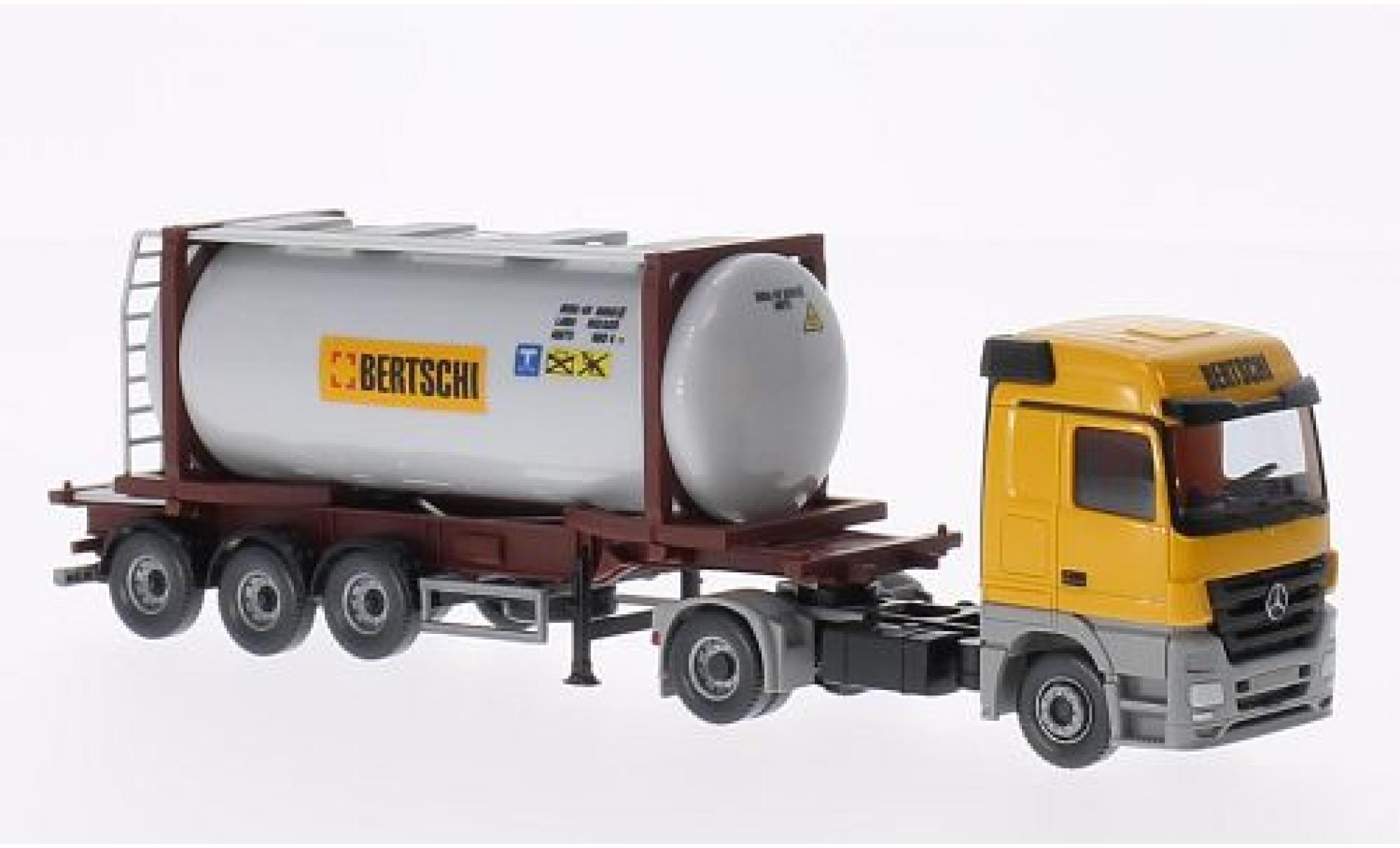 Mercedes Actros 1/87 Wiking Bertschi 1:87 modelauto