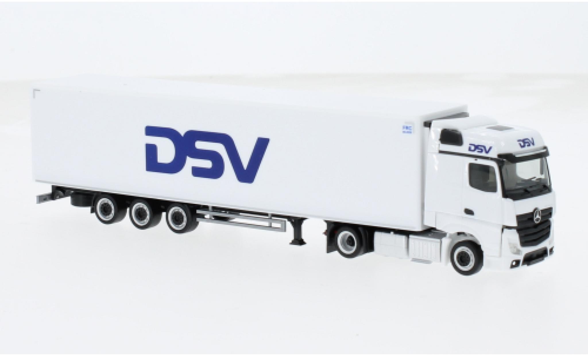 Mercedes Actros 1/87 Herpa Bigspace DSV (DK) 1:87 modelauto